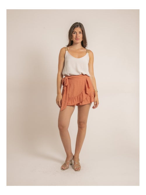 Jupe-short portefeuille XABERI - Kiabi
