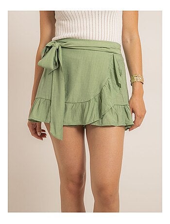 Jupe-short portefeuille XABERI