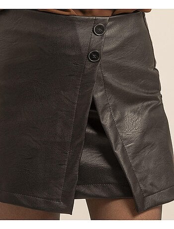 Jupe short simili XAVERY