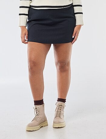 Jupe short taille haute