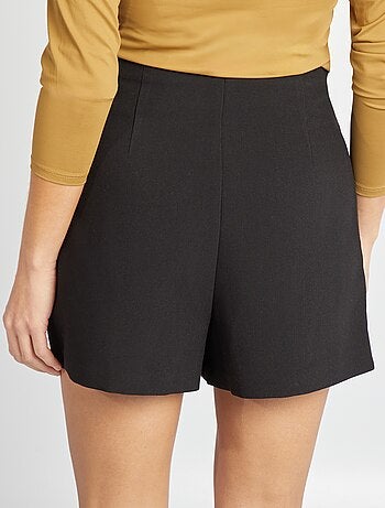 Jupe short taille haute