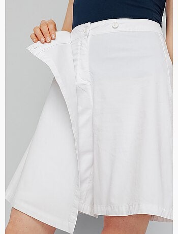 Jupe-short tissu extensible - Afibel