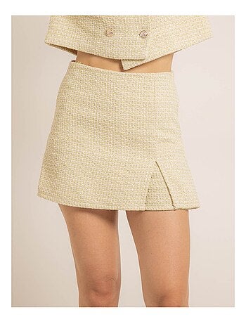 Jupe-short tweed XEVINE