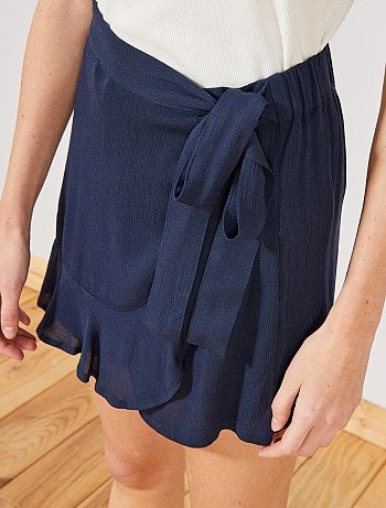 Jupe short volantée - Kiabi