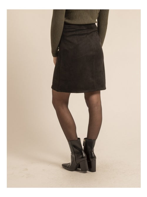 Jupe suédine XATARDIE - Kiabi Jupe suédine XATARDIE - Kiabi