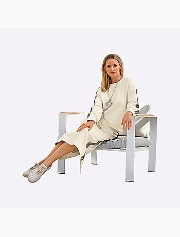 Jupe Sweat Ceinture élastique, Coulisse Et Lien à Nouer - Taille Standard - helline