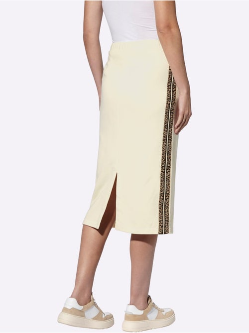 Jupe Sweat Ceinture élastique, Coulisse Et Lien à Nouer - Taille Standard - Helline - Kiabi
