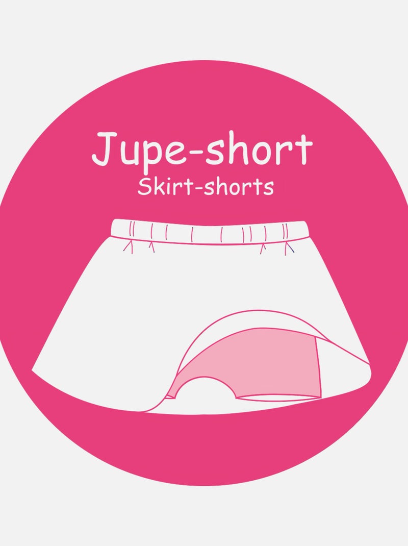 JUPE + T-SHIRT GRIS Rose - Kiabi