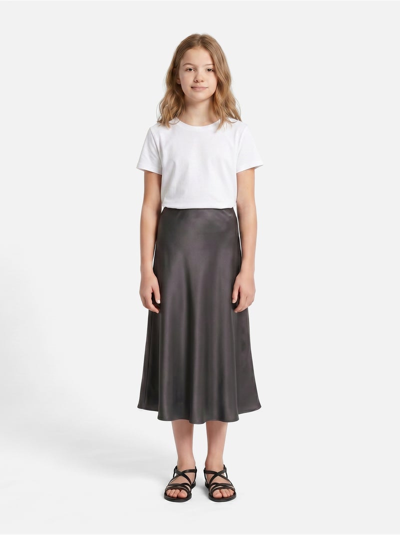 Jupe taille élastique - Kids Star Noir - Kiabi