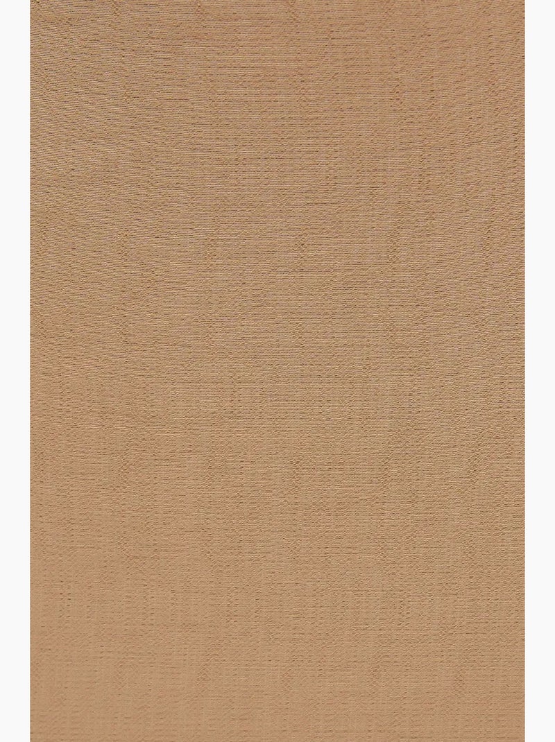Jupe taille haute sans coutures avec fente hiccup Beige naturel - Kiabi
