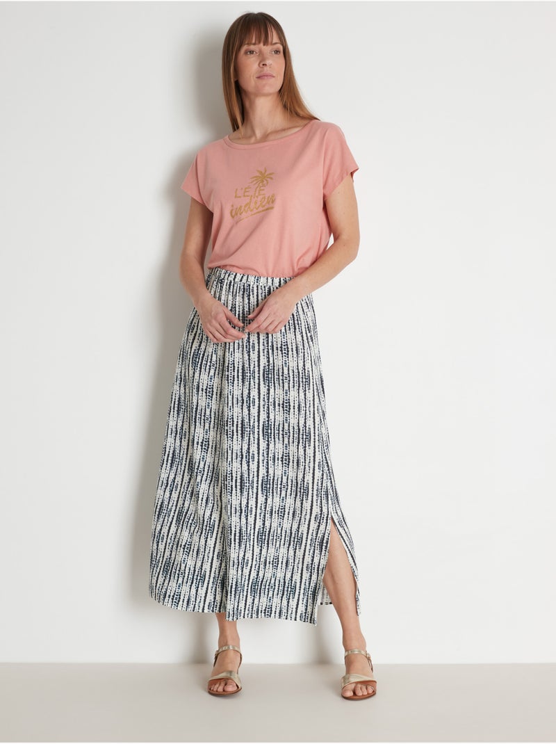 Jupe tie and dye - DAXON Bleu - Kiabi