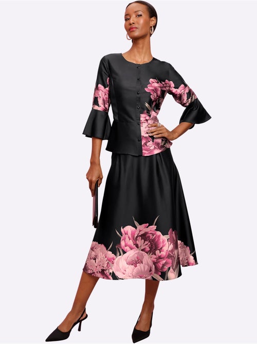 Jupe tissée entretien très facile - taille standard - helline - Kiabi