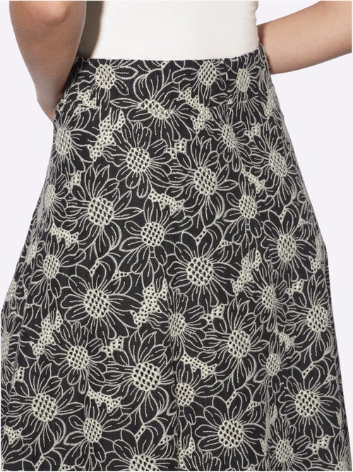 Jupe Tissée Qualité Tissée - Taille Standard - Helline - Kiabi Jupe Tissée Qualité Tissée - Taille Standard - Helline - Kiabi