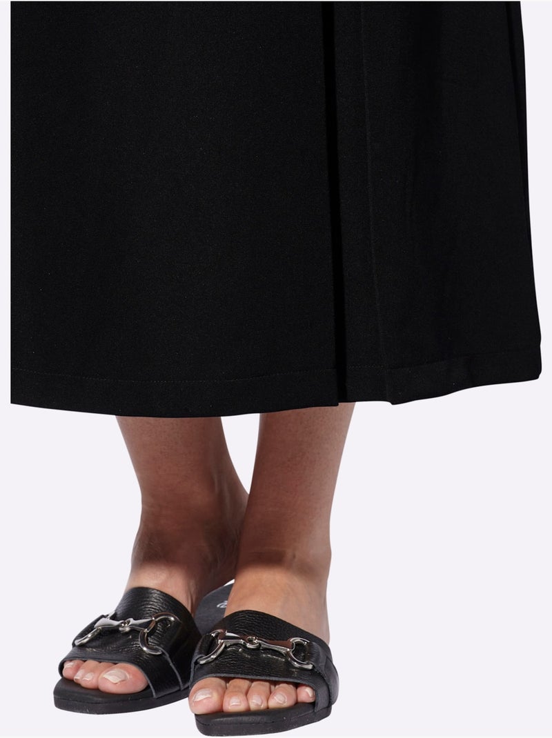 Jupe Tissée Qualité Tissée - Taille Standard - Helline Noir - Kiabi