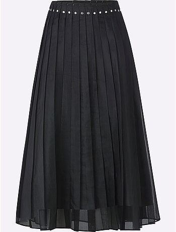 Jupe tissée rivets décoratifs - taille standard - helline