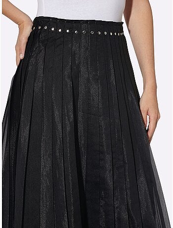 Jupe tissée rivets décoratifs - taille standard - helline