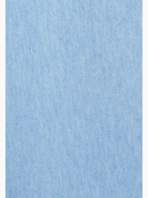 Jupe tissu chambray - Damart - Kiabi