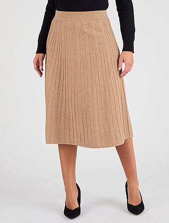 Jupe tricot nervuré Thermolactyl - Damart