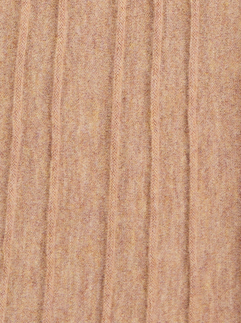 Jupe tricot nervuré Thermolactyl - Damart Marron - Kiabi
