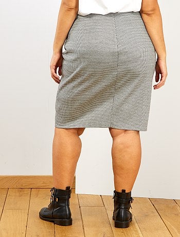 Jupe tube imprimée - Kiabi