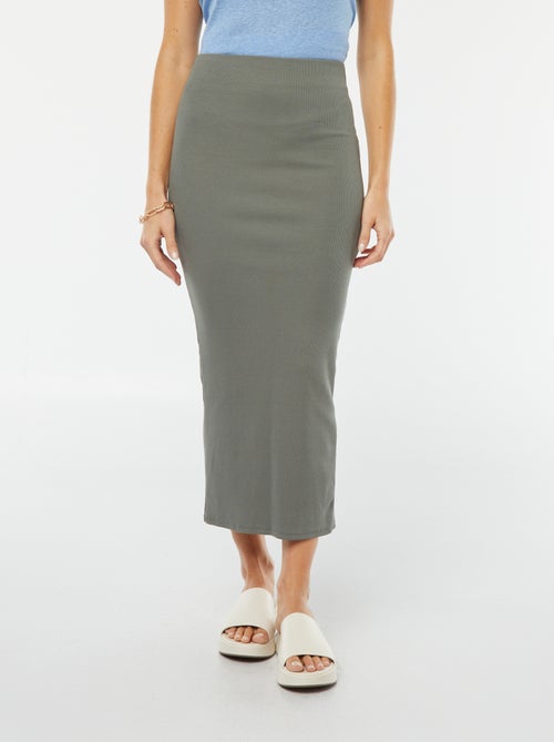 Jupe tube moulante - Kiabi