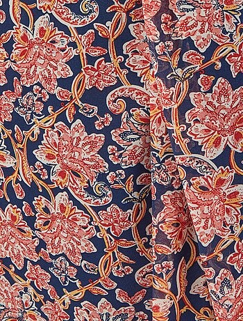 Jupe voile taille effet drapé - Damart