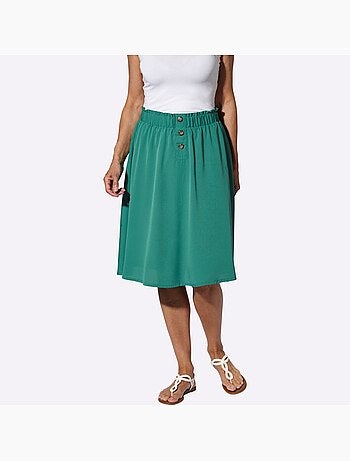 Jupe Volants à La Ceinture élastique - Taille Standard - Moda Vilona