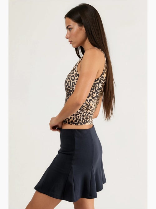 Jupes-shorts à empiècements taille haute busem - Kiabi Jupes-shorts à empiècements taille haute busem - Kiabi