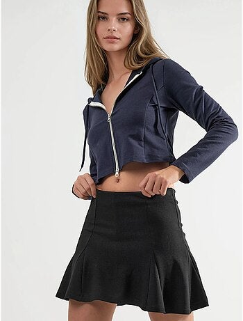 Jupes-shorts à empiècements taille haute busem