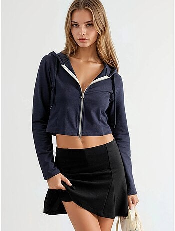 Jupes-shorts à empiècements taille haute busem
