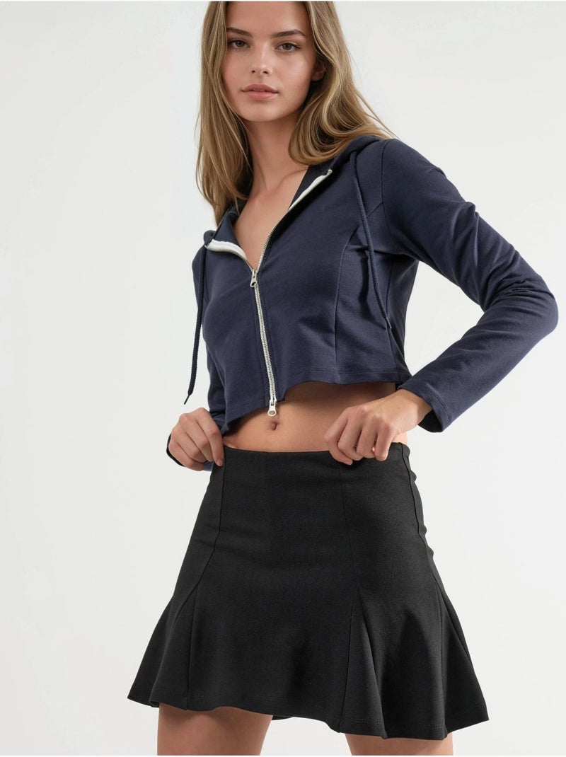 Jupes-shorts à empiècements taille haute busem Noir - Kiabi