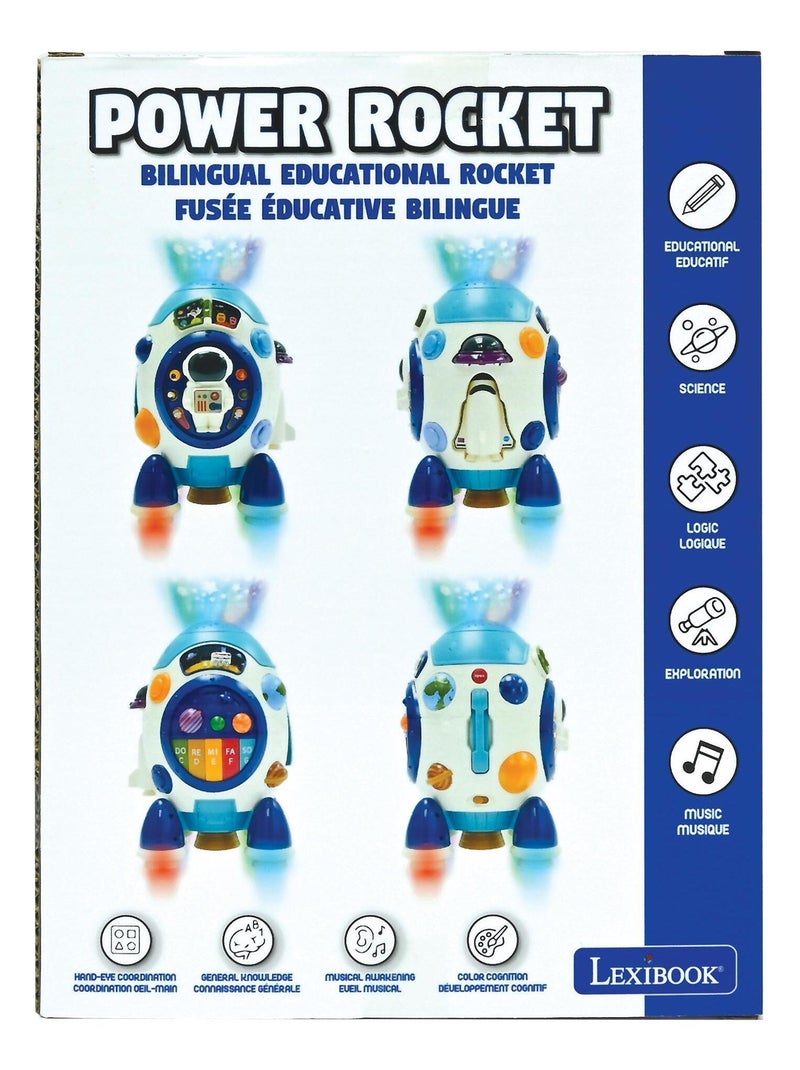 Jupiter ma fusée interactive bilingue (FR/EN) Rouge - Kiabi