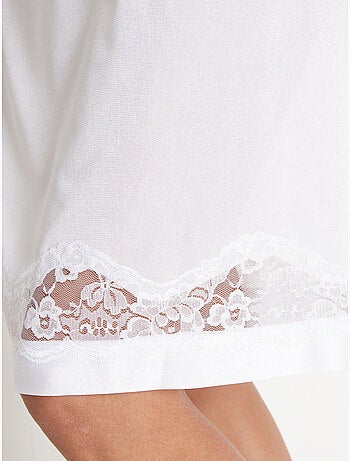 Jupon maille satinée lot de 2 long. 60cm