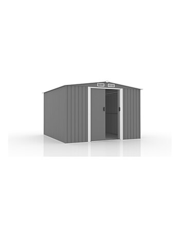 JURA - abri de jardin gris clair 6.66 m²