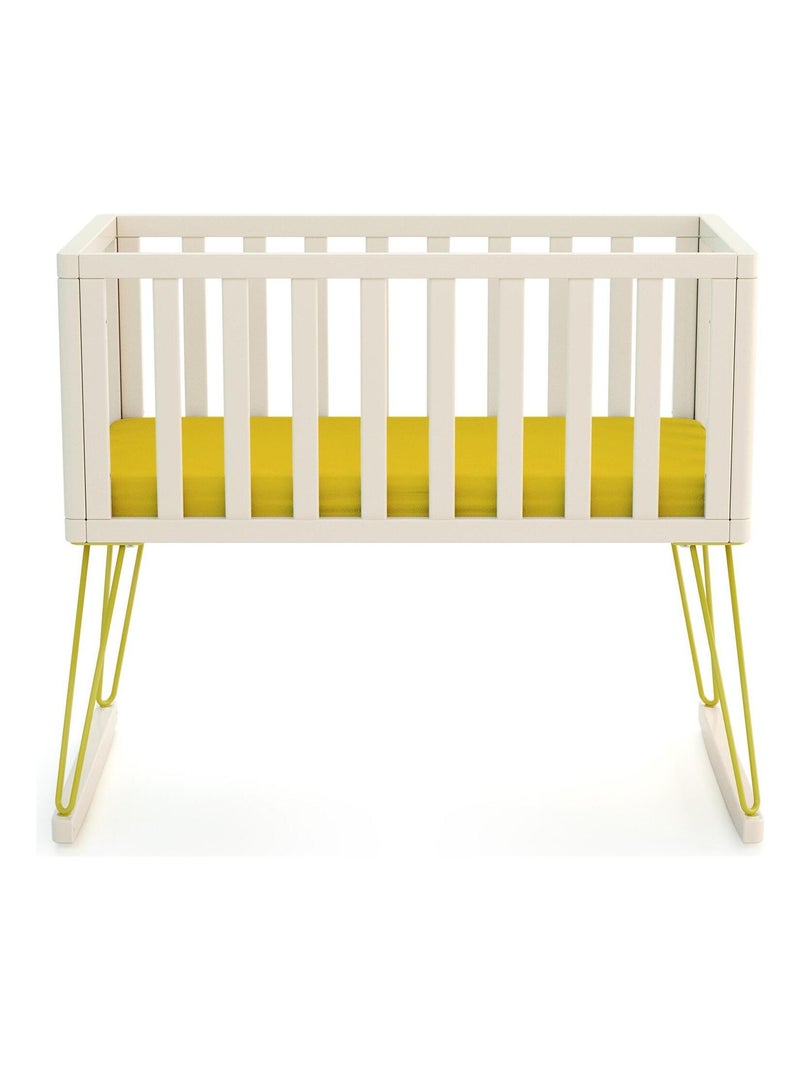 JURABABY - Berceau à bascule ONLY en bois Jaune - Kiabi