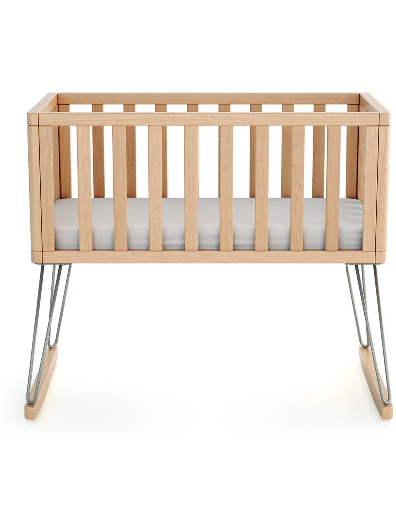 JURABABY - Berceau à bascule ONLY en bois Marron clair - Kiabi