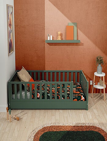 JURABABY - Lit au sol enfant en bois SONHO - 90x190