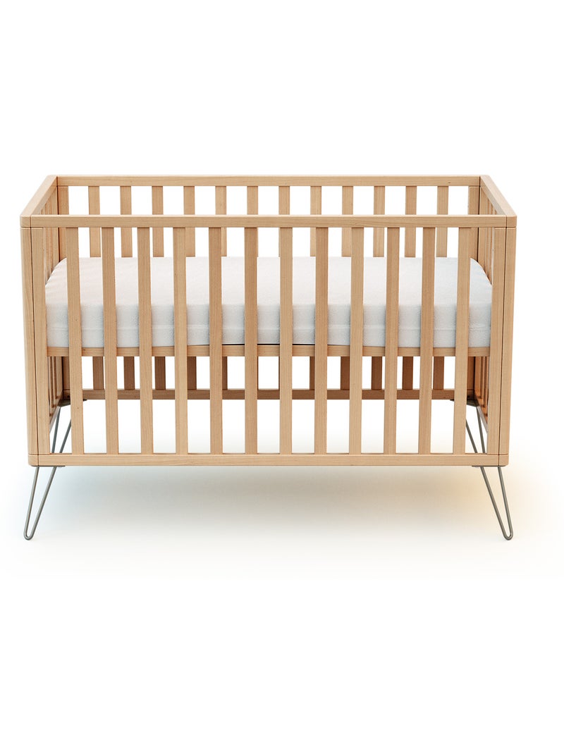 JURABABY - Lit bébé ONLY en bois Marron clair - Kiabi