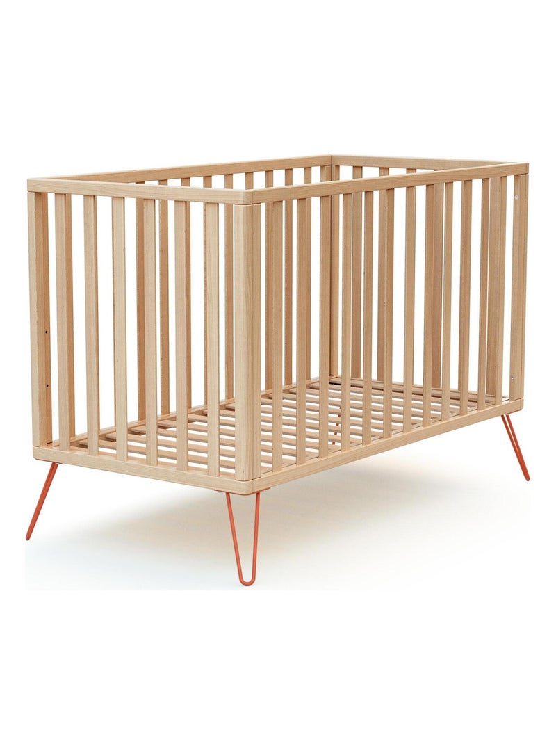 JURABABY - Lit bébé ONLY en bois Marron - Kiabi