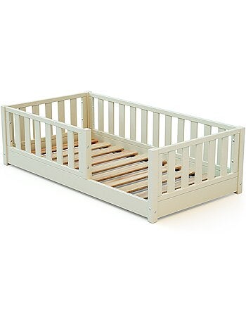 JURABABY - Lit enfant au sol en bois SONHO MINI - 70x140