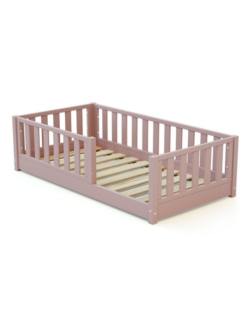 JURABABY - Lit enfant au sol en bois SONHO MINI MINI - 70x140 - Kiabi