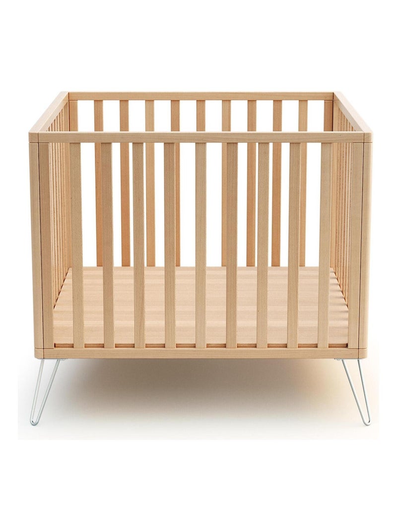 JURABABY - Parc bébé ONLY en bois Gris Marron Gris - Kiabi