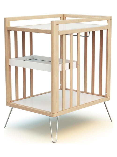JURABABY - Table à langer 2 étagères ONLY en bois 76 x 56 x 94 cm - Kiabi