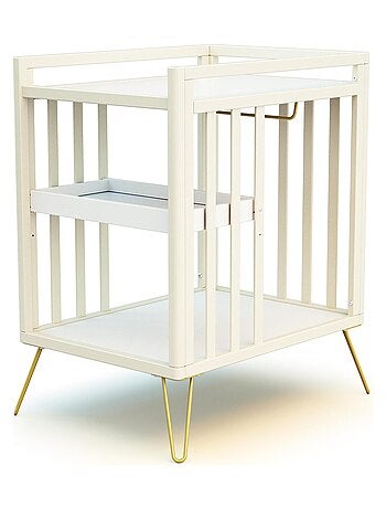 JURABABY - Table à langer 2 étagères ONLY en bois 76 x 56 x 94 cm