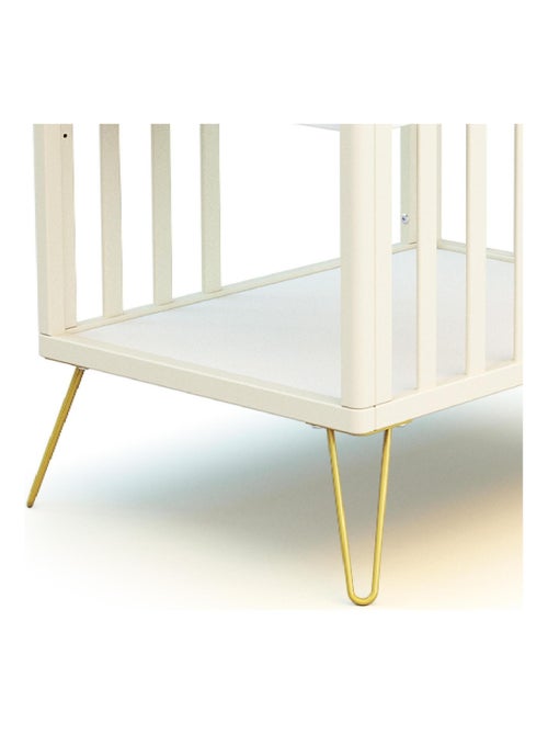 JURABABY - Table à langer 2 étagères ONLY en bois 76 x 56 x 94 cm - Kiabi