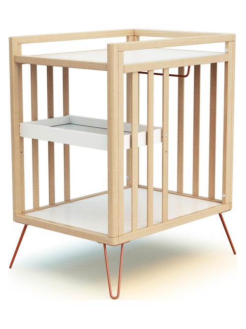 JURABABY - Table à langer 2 étagères ONLY en bois 76 x 56 x 94 cm - Kiabi