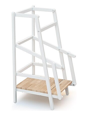 JURABABY - Tour d'observation/apprentissage enfant en bois avec tableau ardoise VISTA