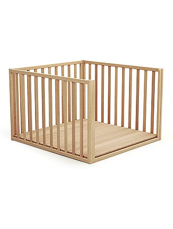 Jurababy -parc bébé évolutif en bois kasa