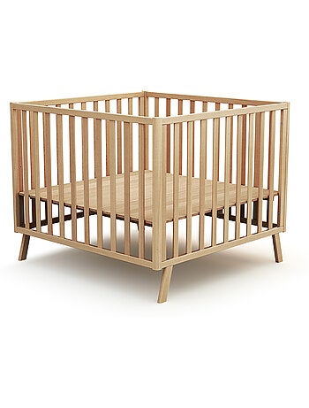 Jurababy -parc bébé évolutif en bois kasa