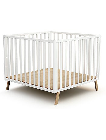 Jurababy -parc bébé évolutif en bois kasa